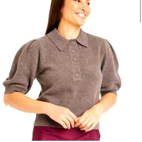 a new day Women’s Brown Pullover Collared Sweater Size 3X NWT - Picture 1 of 4